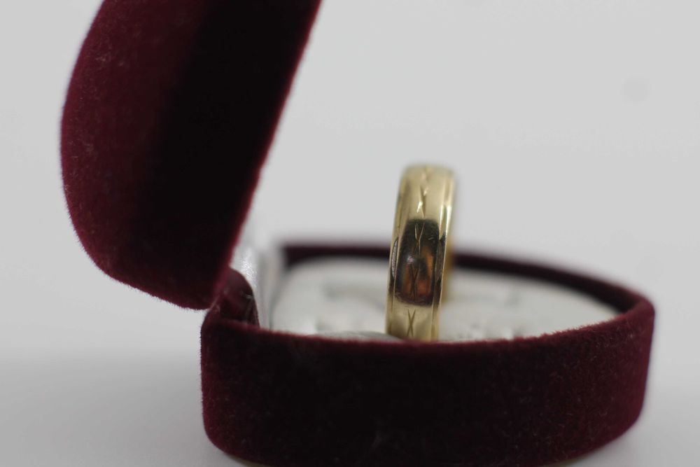 Mała złota obrączka pr.585 14K R.12