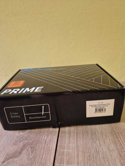 Блок живлення Seasonic Prime TX-1000 1000W Titanium (SSR-1000TR) - 5468