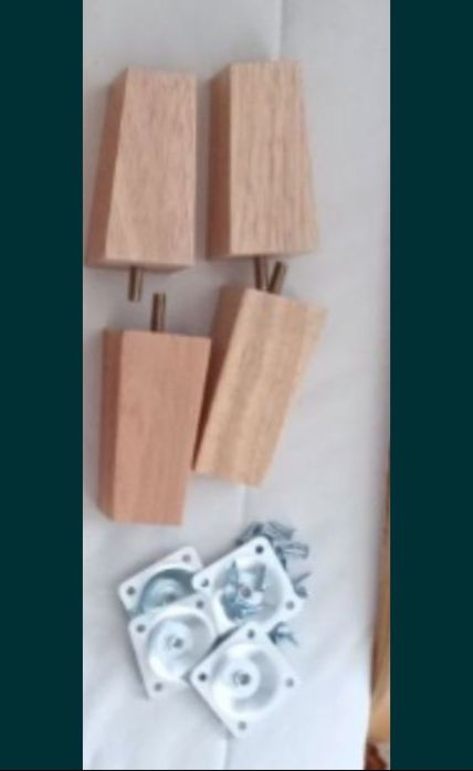 Komplet nóżek do mebli 10 cm