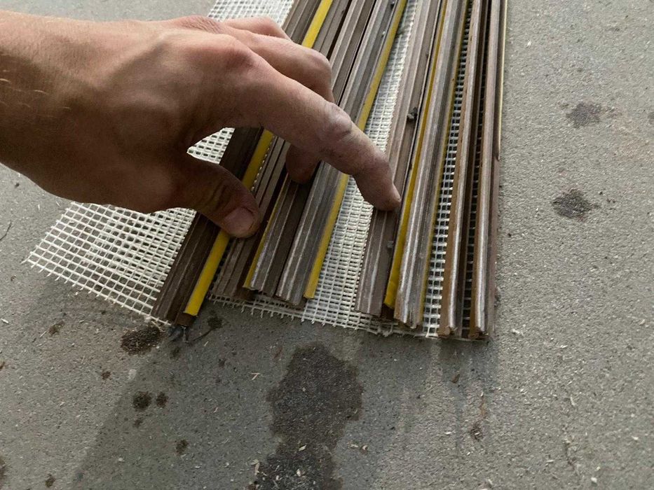 Listwa przyokienna 6mm z uszczelką i i siatką 3m WINCHESTER PROFIGIPS