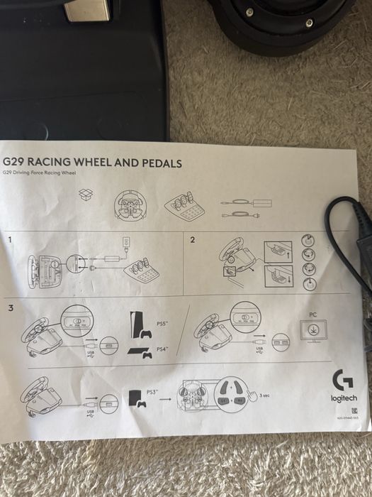 Logitech G29+Shifter