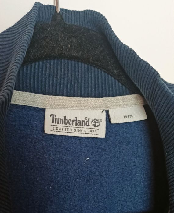 Męska bluza Timberland granatowa full zip M klasyk premium