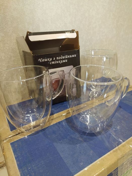 Чашка с двойными стенками