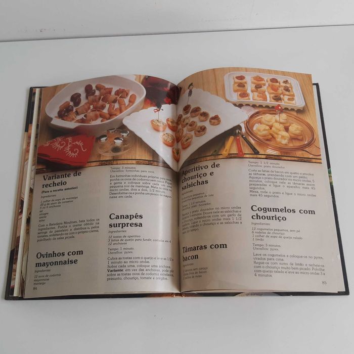 Livro A Cozinha Ultra-Rápida com Micro Ondas de Itos Vásquez
