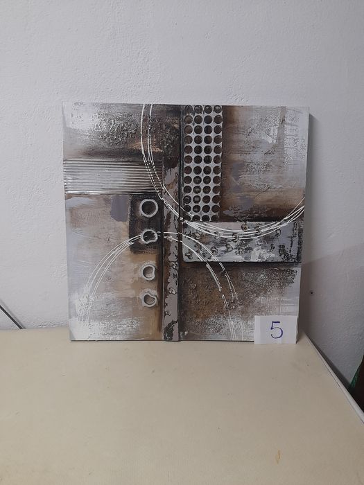 Quadros em tela pintados à mão