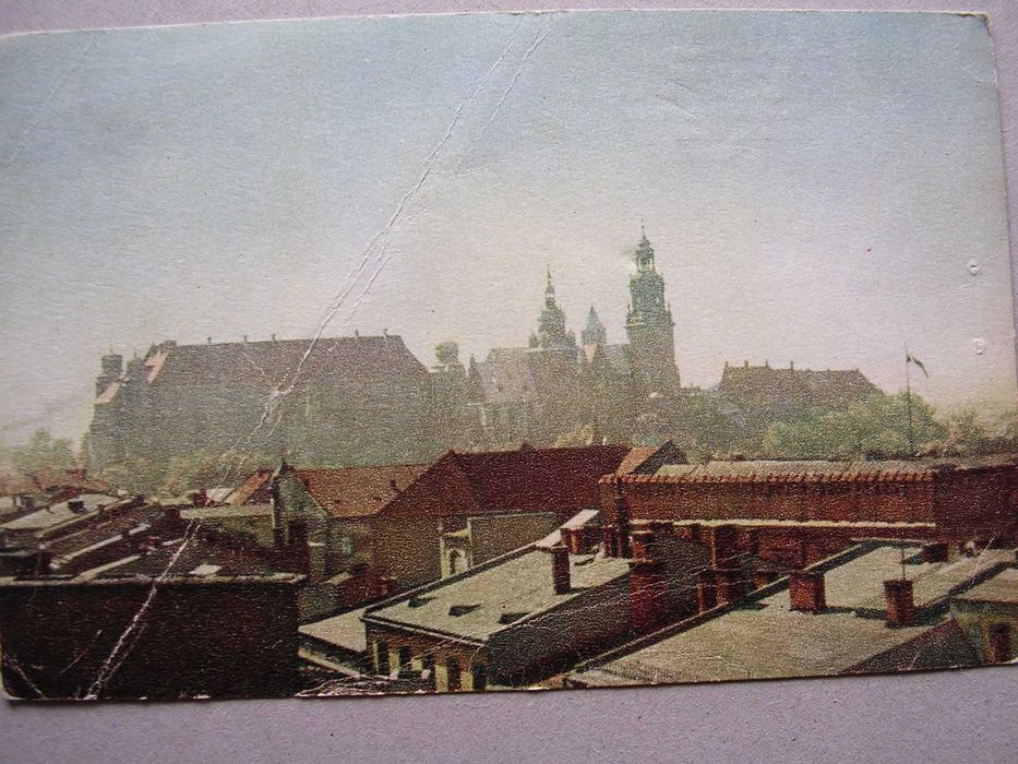 Stara pocztówka Kraków