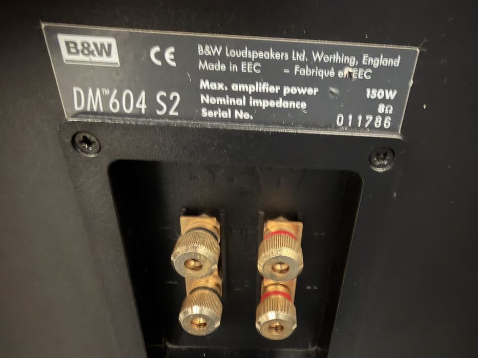 Glosniki B&W DM604 S2
