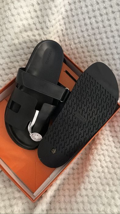 Шлепки Hermes женские