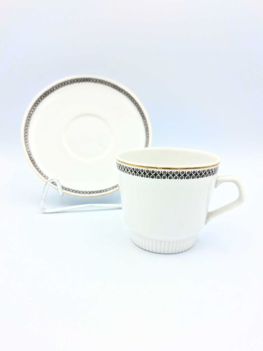 Porcelanowy zestaw do kawy Colditz | lata 70.–80. | NRD