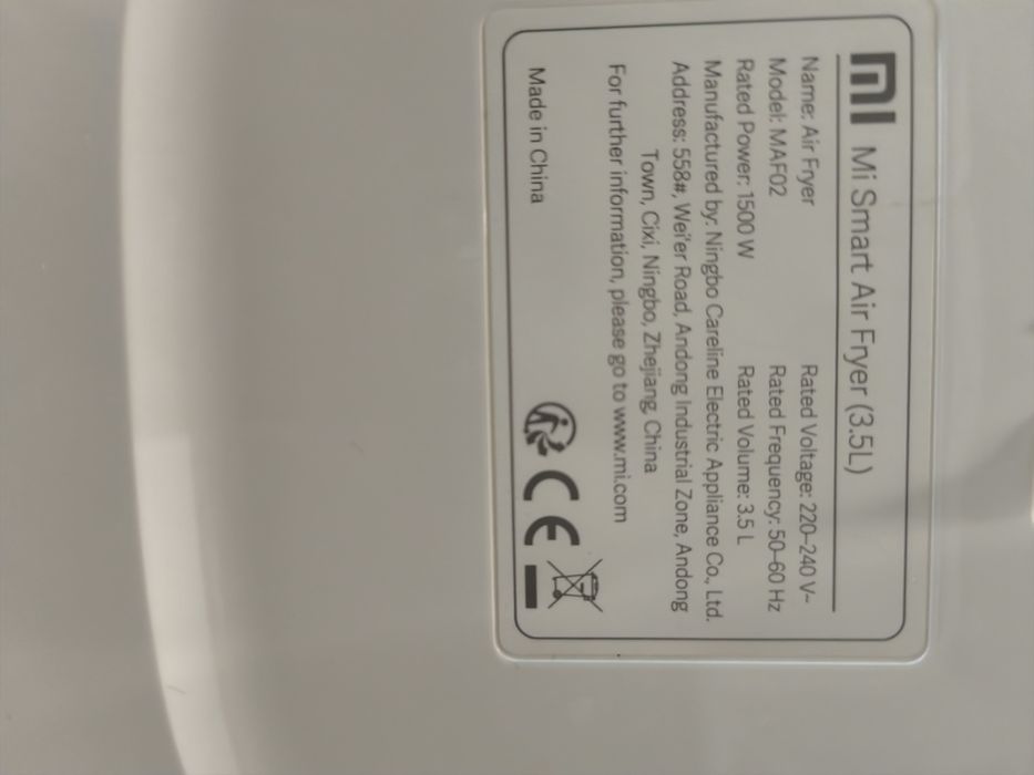 Xiaomi Mi Smart Air Fryer