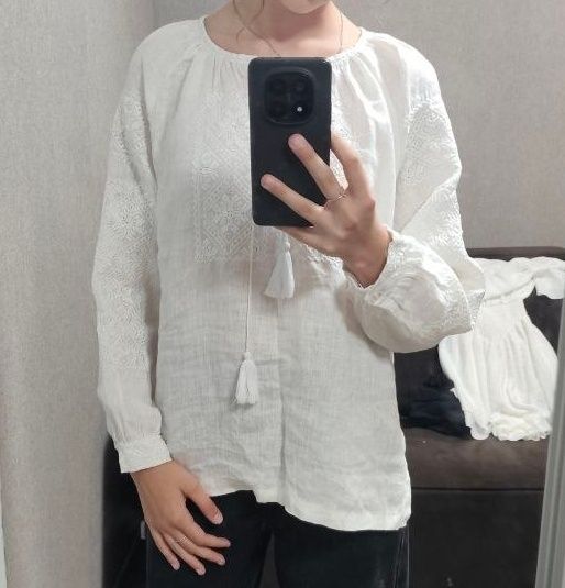 Вишивака біла, ляяна