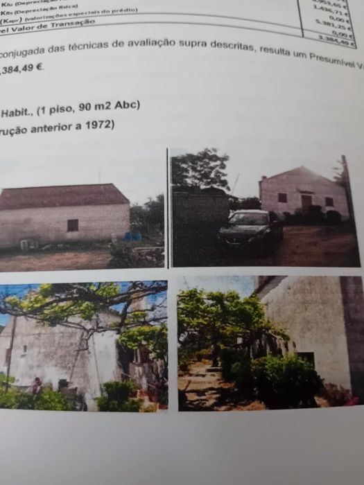 Quinta mista, parte urbana e rústica