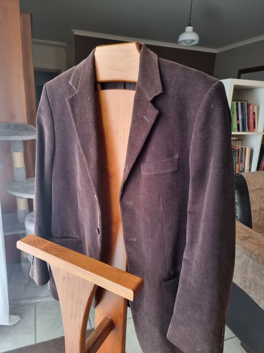 Conjunto  de Bombazina calça Zara e blazer Giovanni Galli (Tam. 52) - Muito bom