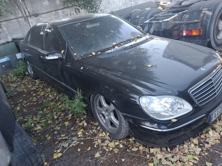 Розборі Mercedes-Benz w220 2003рік рестайлінг 5.0 м113 Long