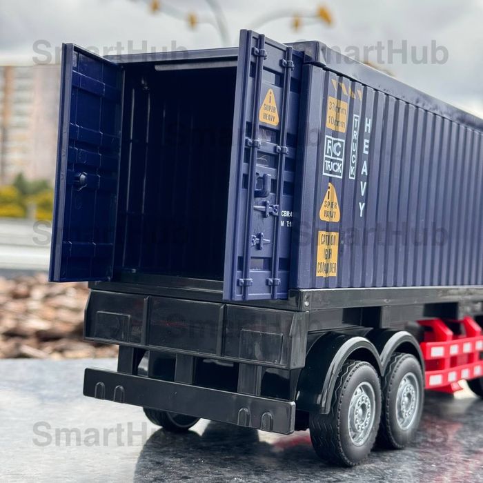 Вантажівка на радіокеруванні Euro Truck Біла, Фура на пульту