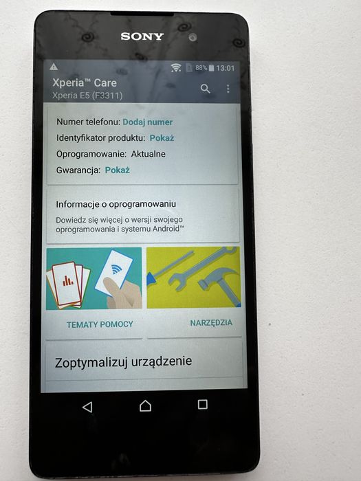 Smartfon Sony Xperia E5
