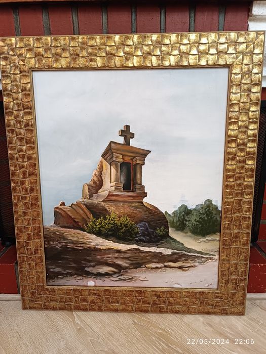 Quadro bonito pintado à mão