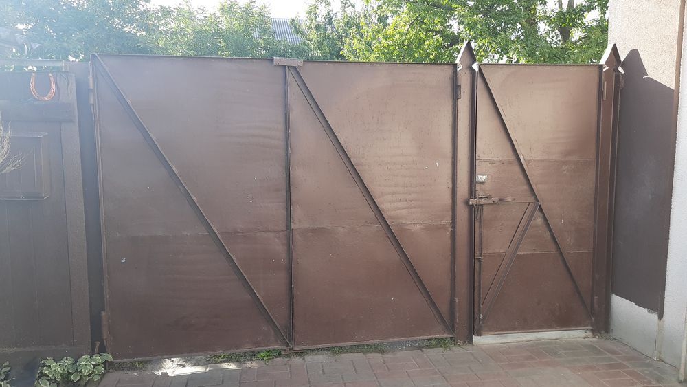 Ворота металеві товщина металу 2,3 мм