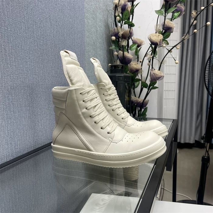 Кросівки Rick Owens Geobasket White/size 37-45/Преміум якість!