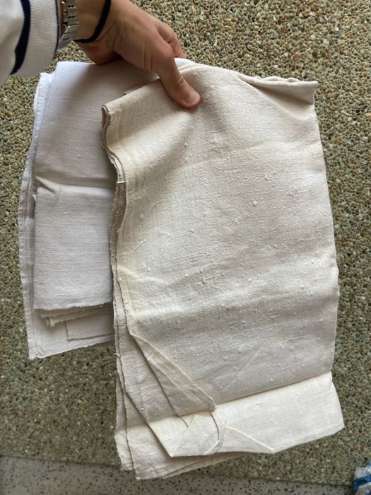 Conjunto de tecidos antigos