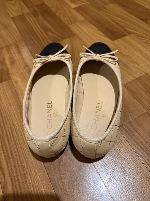 Балетки CHANEL из стеганой кожи Италия