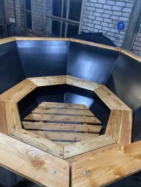 Банний Карпатський Чан на дровах / Банный чан / Чан для бани / Купель