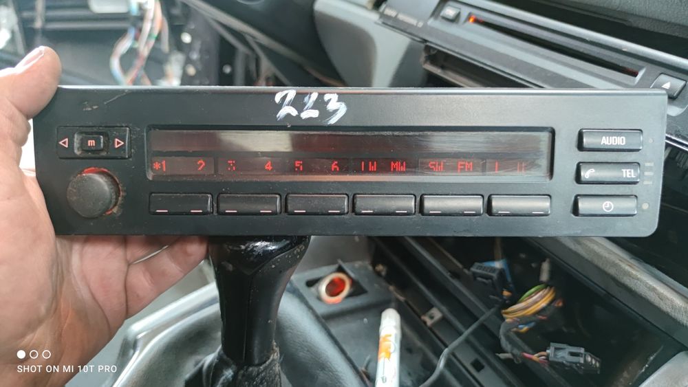 BMW e39 wyświetlacz radia