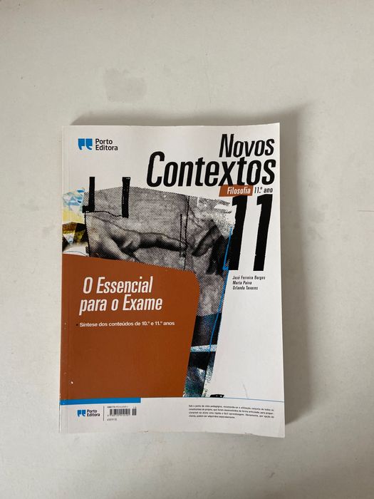 Caderno de Preparação para exame Filosofia 11° Ano - Novos contextos