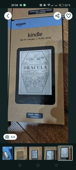 Kindle 11 , Kindle 12 та  colorsoft з чохлом в комплекті