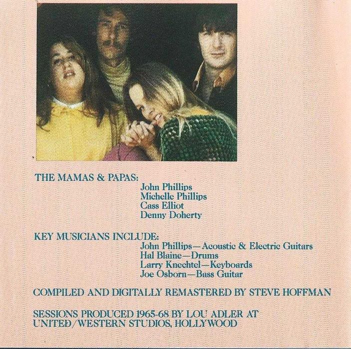 Mamas & The Papas - - - - - 16 of Their Greatest Hits - - - - - CD