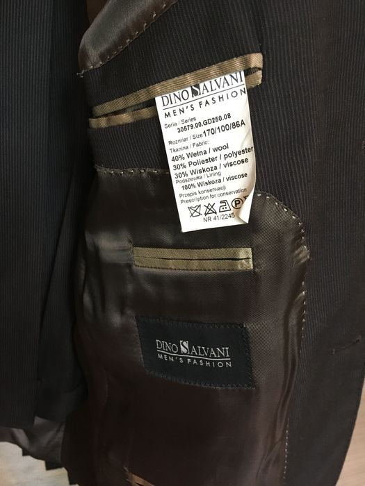 Garnitur męski/brązowy