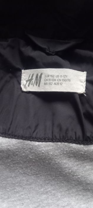 Kurtka softshell wiatrówka 152 H&M