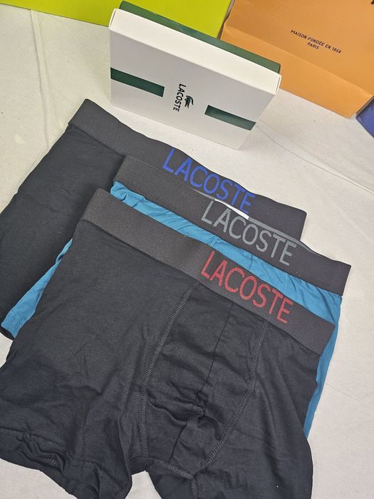3pak bokserek Versace Armani Lacoste Ck  Boss premium