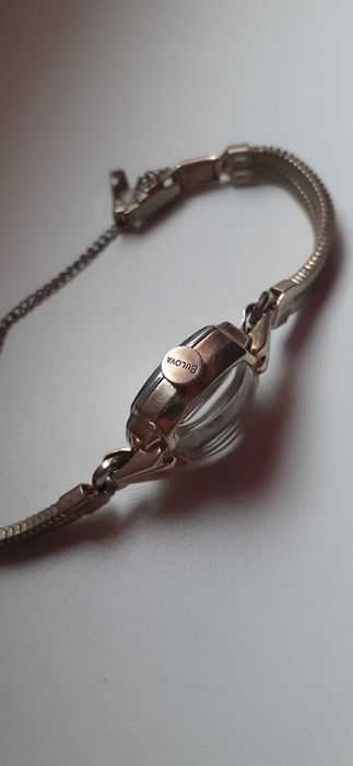 Zegarek z bransoletką BULOVA MO GOLD 10K R.G.P 17 Jewels.