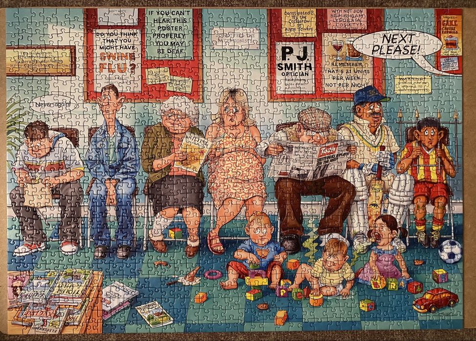 Пазли Ravensburger comic на 1000 деталей