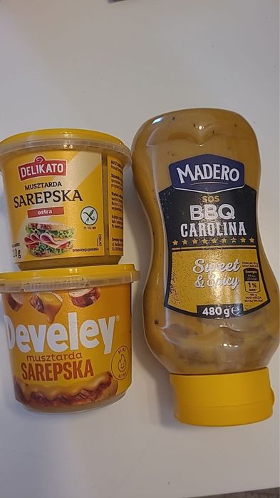 Musztarda DEVELEY ,Madero zestaw 3 szt