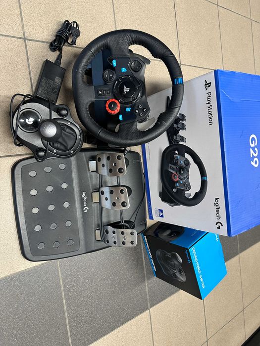 Kierownica Logitech G29+ Shifter|PS3,PS4,PS5,PC