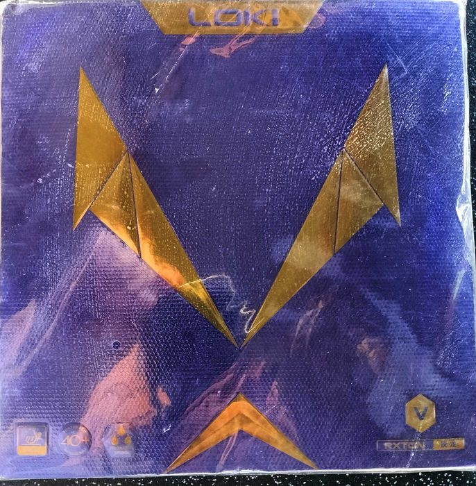 Okładzina LOKI RXTON V czarna lub czerwona tenis stołowy