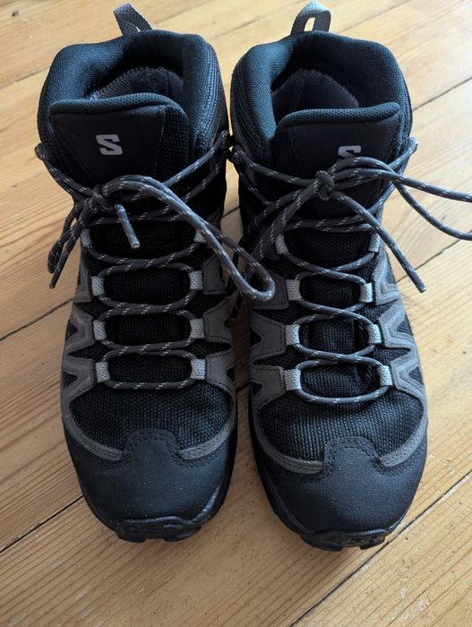 Взуття туристичне, трекінгове Salomon X Ward Leather Mid GTX