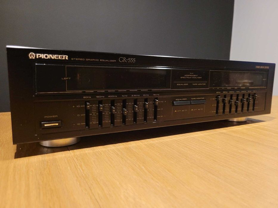 Pioneer GR-555 – klasyczny equalizer graficzny (vintage)