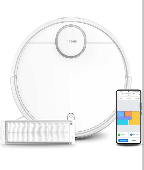 Robot aspira e passa mopa
