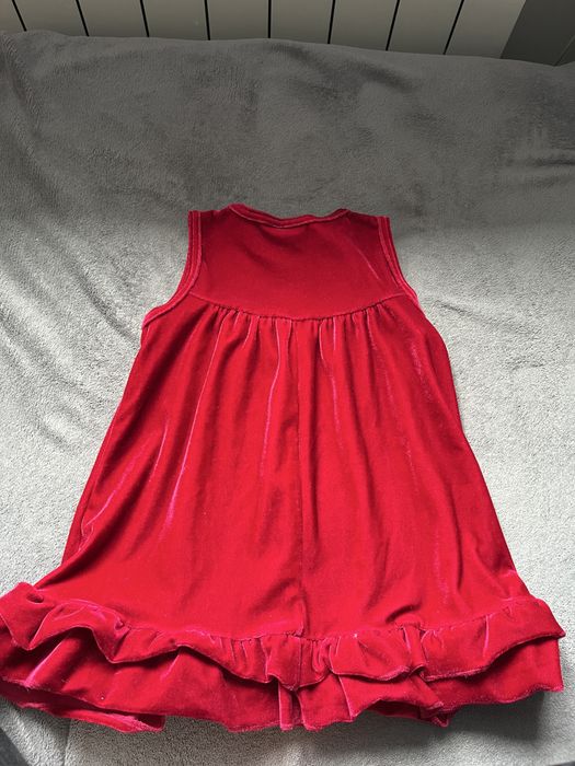 Czerwona sukienka niemowlęca Little One r.86