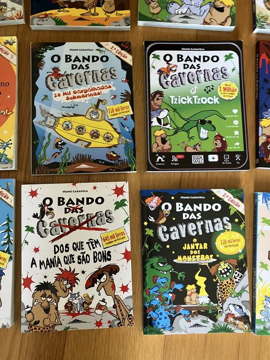 Livros Bando das cavernas