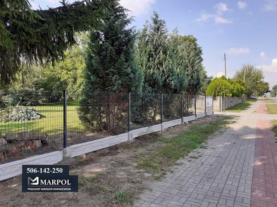 Ogrodzenie panelowe na wysokość 150cm