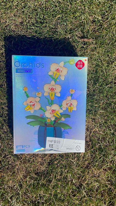 Лего орхідея, бонсай.