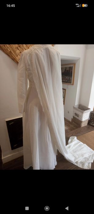 Vestidos de noiva vintage anos 80/90 estilo romântico