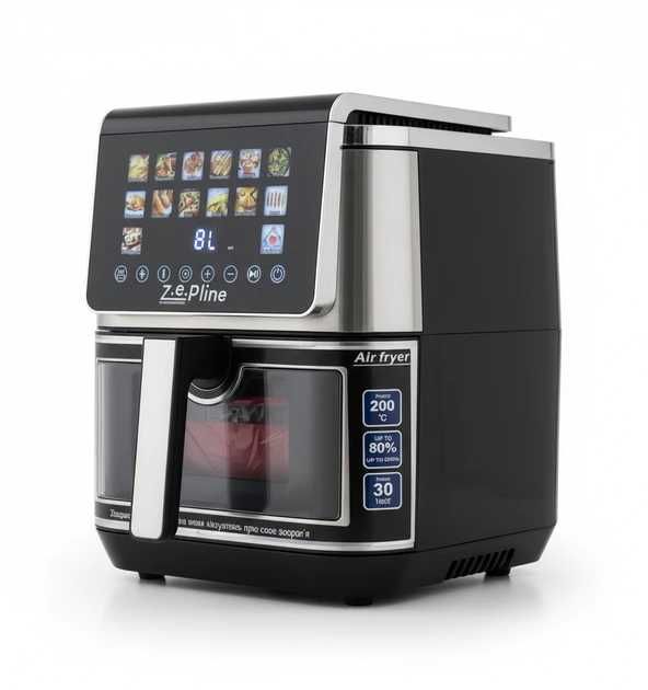 Аеро фритюрниця професійна аерогриль Zepline Аэрофритюрница с 2 тенами