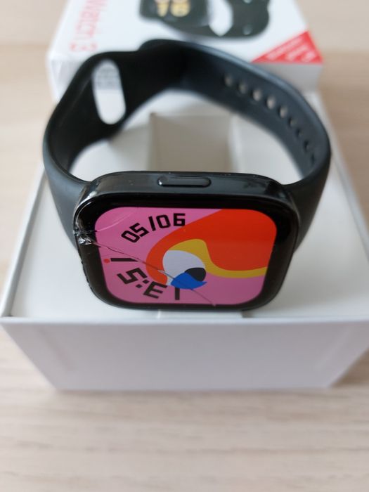 Redmi Watch 3 Czarny (rozbita szybka)