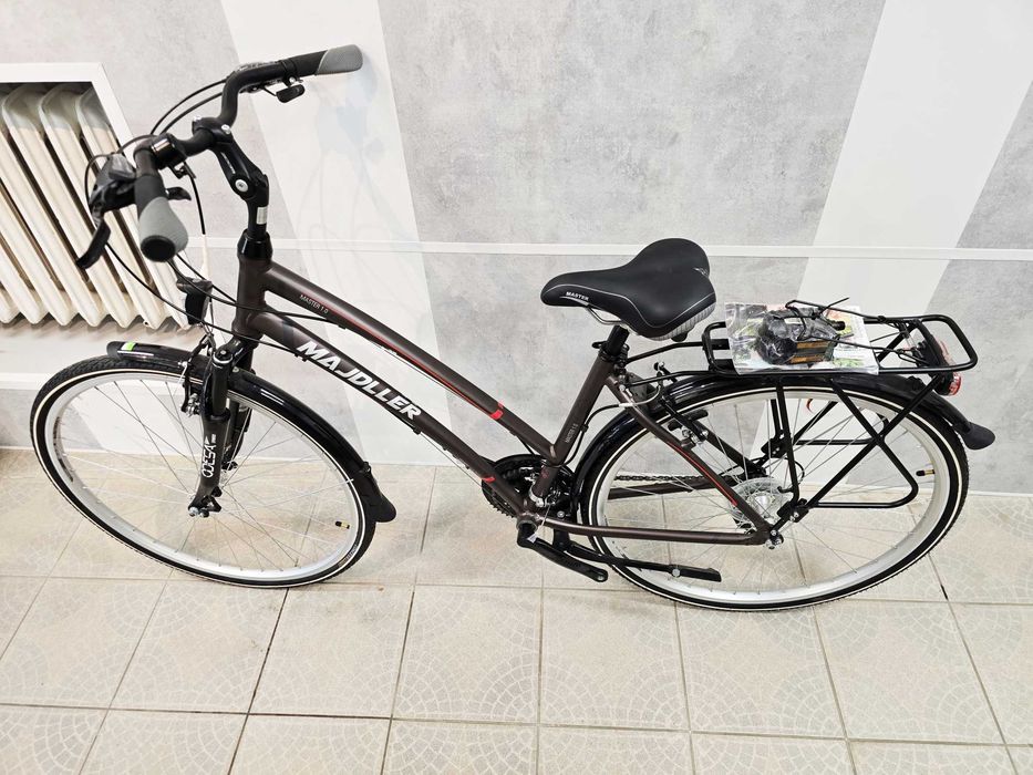 NOWY Rower trekking damski Majdller MASTER 1.0 Lady 18'' koła 28'' |Plus Lombard Kłodzko