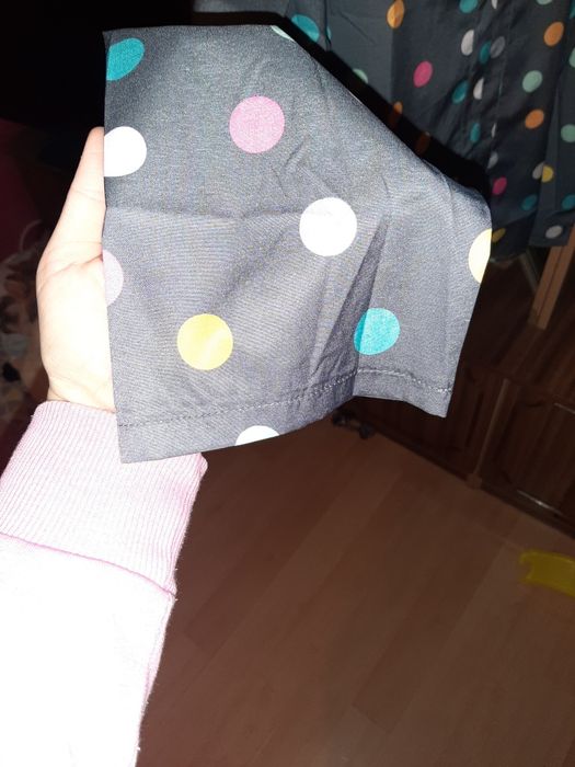 koszula w kolorowe groszki kropki 40/42 xl/2xl